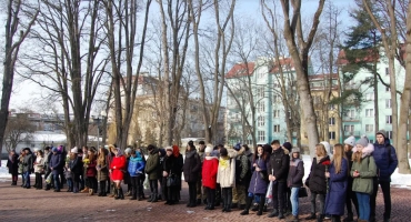 Відбувся третій пластовий змаг для учнів шкіл міста приурочений до Дня пам'яті Героїв Небесної Сотні